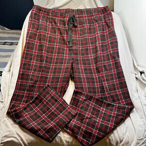 Berkley Jensen Flannel Loungewear Men's XXL Red/Blue